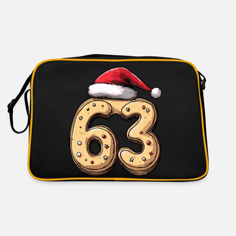 Biscuit de Noël à 63 chiffres Sac Retro