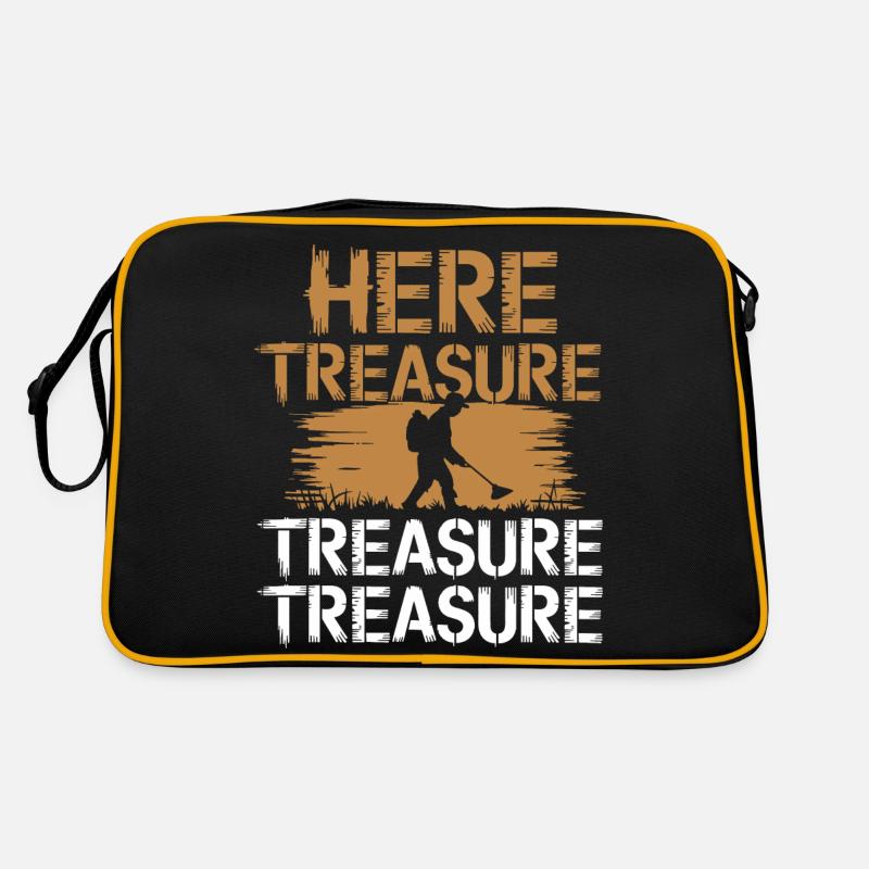 Treasure hunter design for explorers Retro Bag