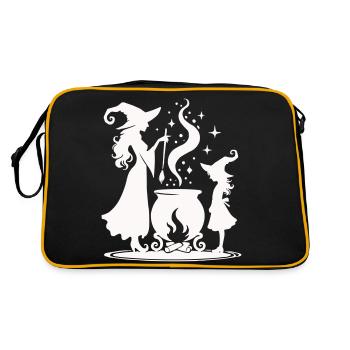 Chaudron de sorcière - Sac Retro - noir/or - Dos