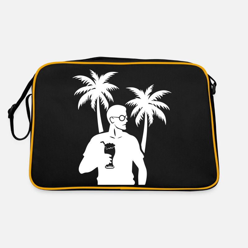 Palm Tree Holiday Boire Sac Retro