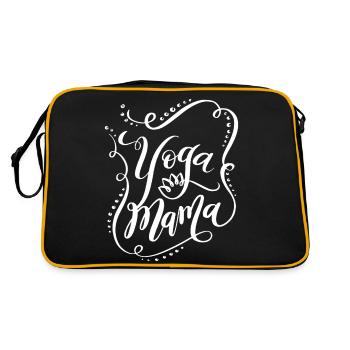 Yoga Mama - Retro Bag - black/gold - Back