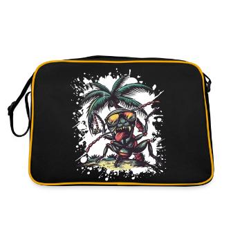 Vacances d’été Ant - Sac Retro - noir/or - Dos