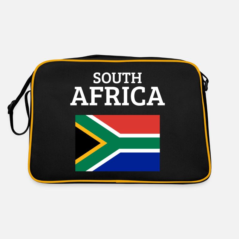 Stolzes Statement in kräftigen Flaggenfarben Retro Tasche