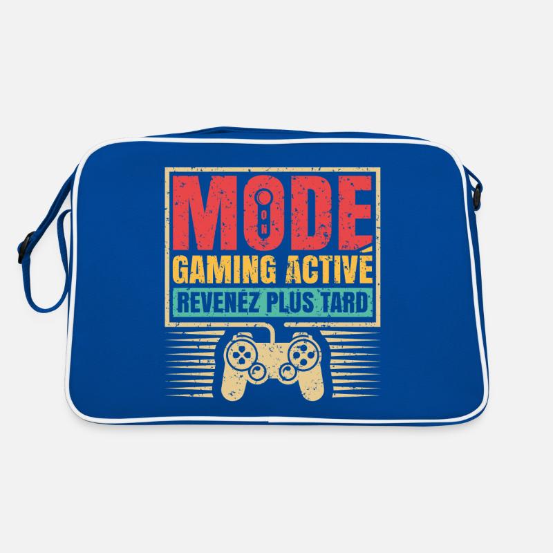 Gaming Mode Enabled Come Back Later Gamer Humor Retro Bag