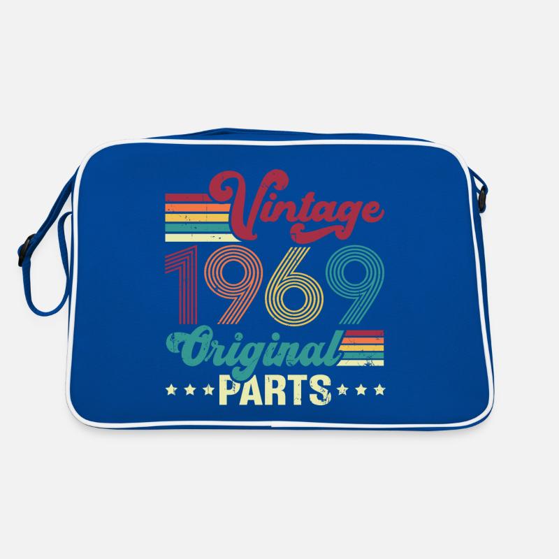 Vintage 1969 Original, Geburtstagsgeschenk Retro Tasche