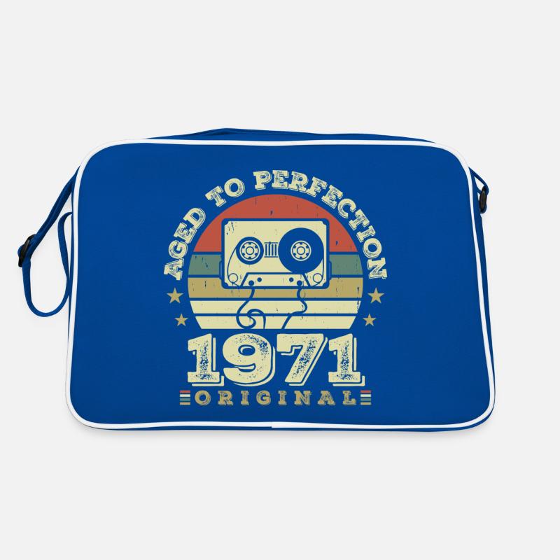 Original Vintage Jubiläums-Geschenkidee 1971 Retro Tasche