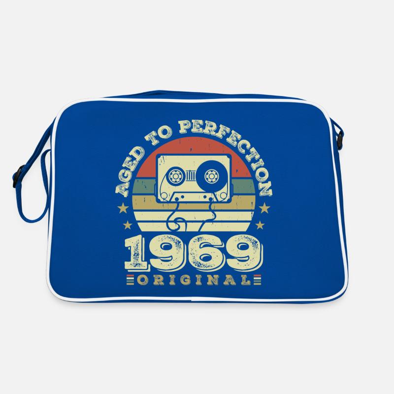 Original Vintage Jubiläumsgeschenkidee 1969 Retro Tasche