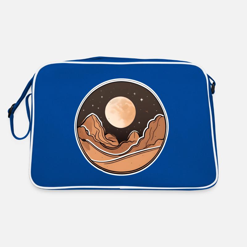 Boho Moon Adventures Exploring the Desert Retro Bag