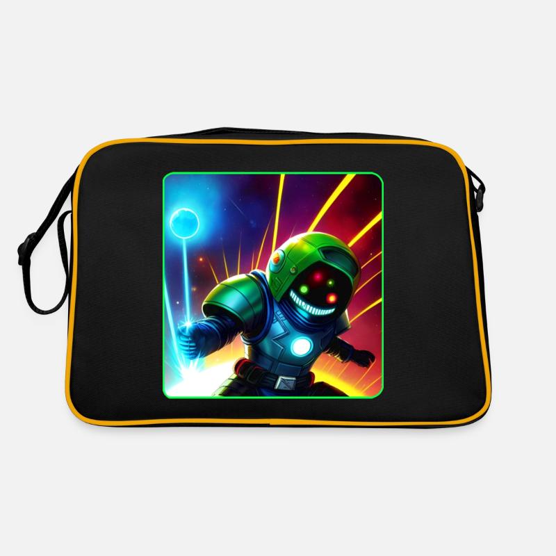 Cool Space Astronaut Retro Bag