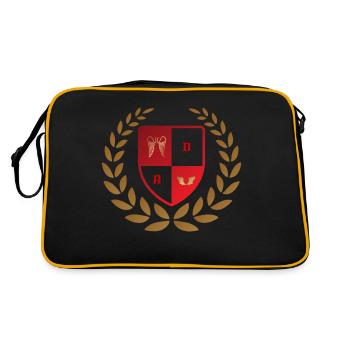 Ange et Demon - Sac Retro - noir/or - Dos