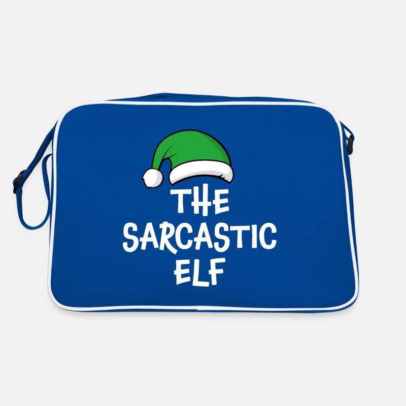 The Sarcastic Elf Retro Bag