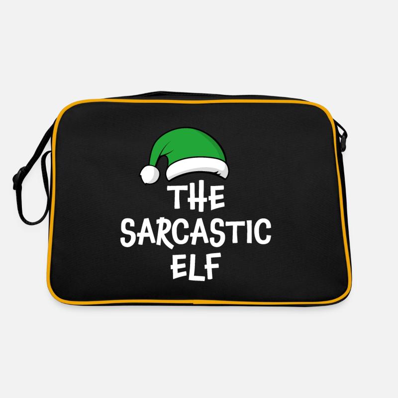 The Sarcastic Elf Retro Bag