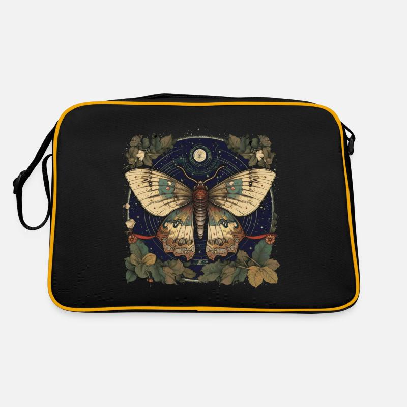 Papillon mystique avec herbier magique Sac Retro