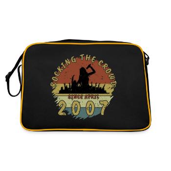 18th Birthday Rocking the crowd SNG 04/2007 - Retro Bag - black/gold - Back