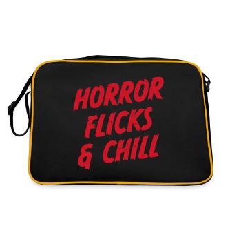 Films d’horreur et frisson - Sac Retro - noir/or - Dos