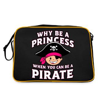 Pirate Pirate Carnaval Halloween - Sac Retro - noir/or - Dos