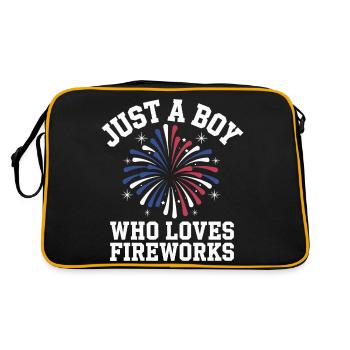 Pyrotechnics Fireworks Pyrotechnics - Retro Bag - black/gold - Back