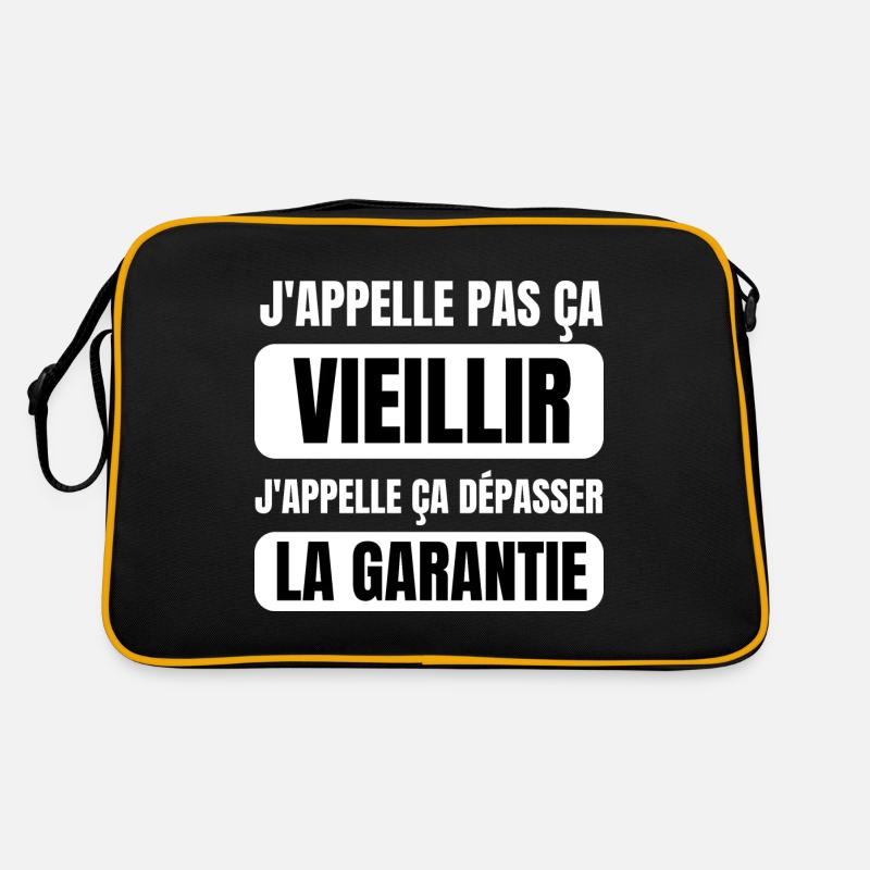 j'appelle pas ça vieillir Sac Retro