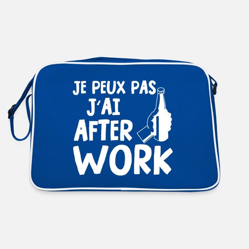 je peux pas j'ai after work Sac Retro