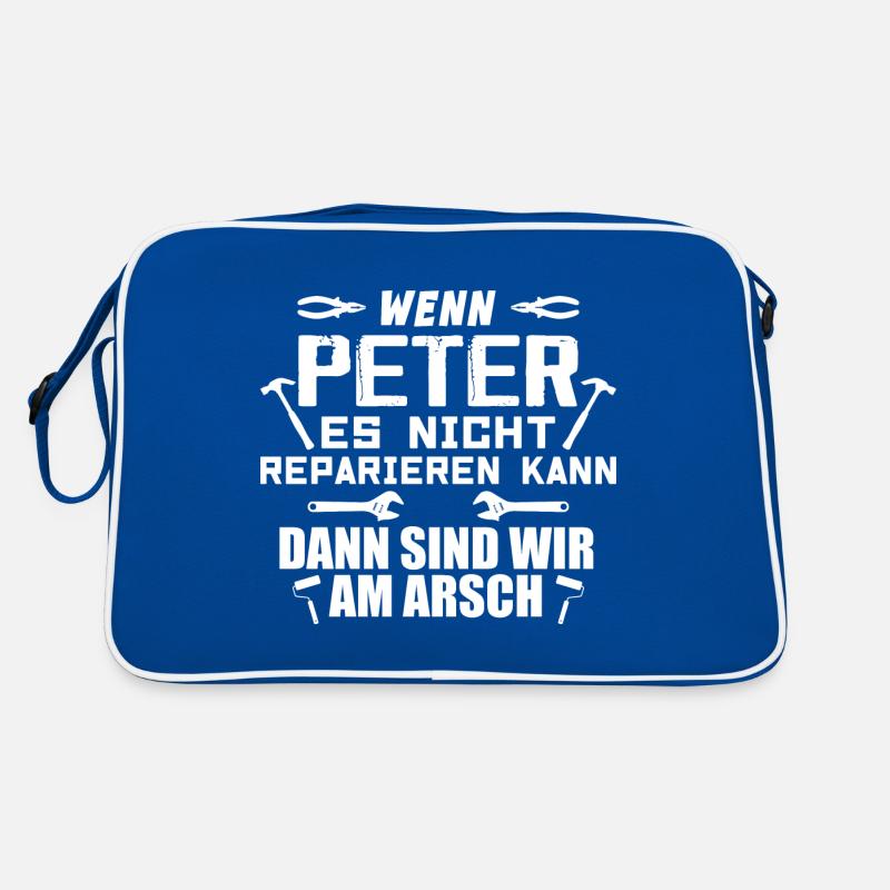 Si Pierre ne peut pas le réparer Sac Retro