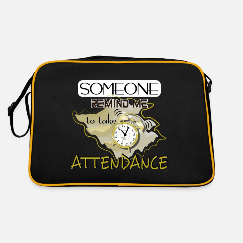 Alarm clock ringtone reminder Retro Bag