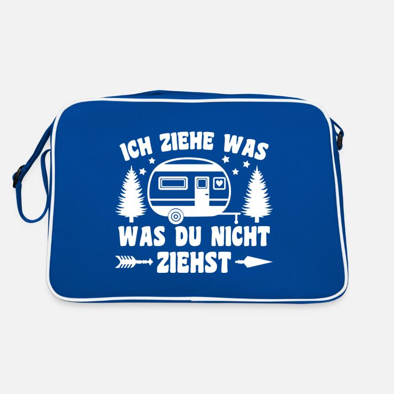 Je tire ce que tu ne tires pas Caravan Camper Sac Retro