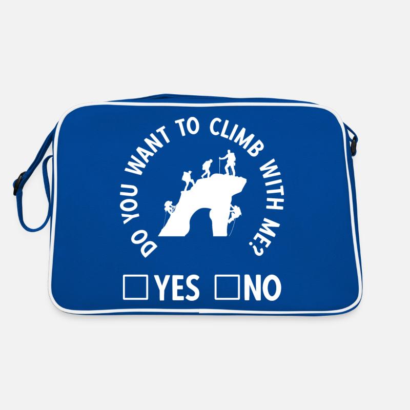 Klettern Bouldern Retro Tasche