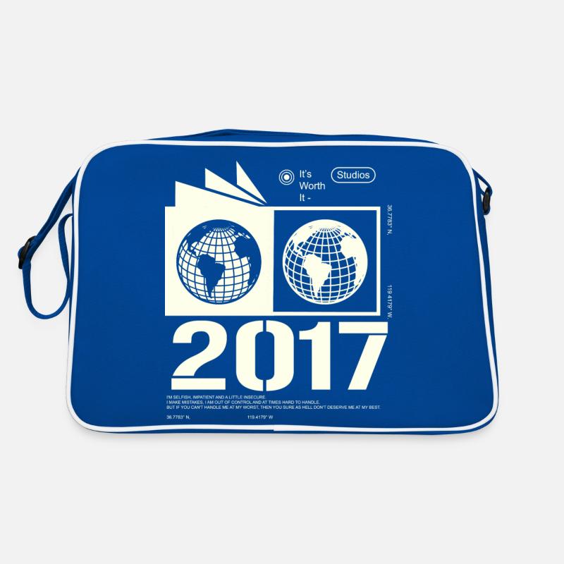 Cadeau d’anniversaire rétro millésime 2017 Sac Retro