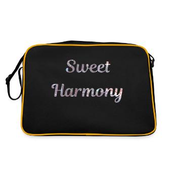 Sweet Harmony - Retro Bag - black/gold - Back