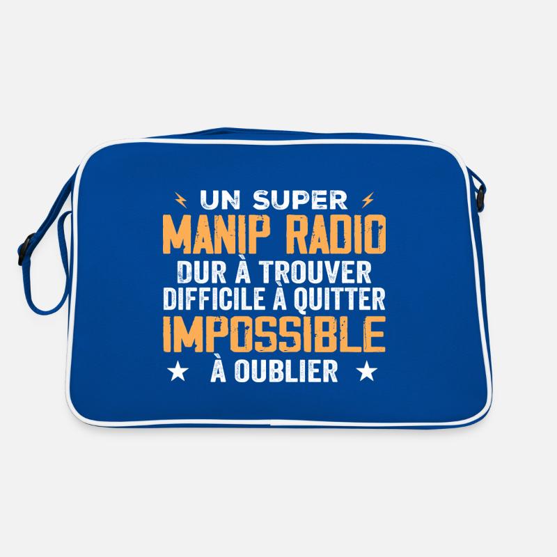An assistant radio operator Retro Bag