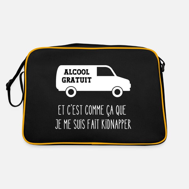 alcool gratuit Sac Retro