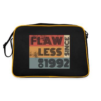 33. Anniversaire Sans défaut depuis 08/1992 - Sac Retro - noir/or - Dos