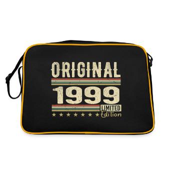 Original 1999 - Cadeau D’anniversaire Rétro 1999 - Sac Retro - noir/or - Dos