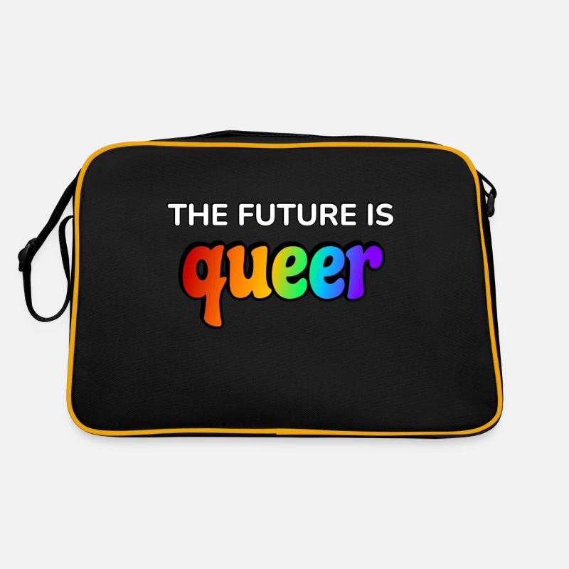Die Zukunft ist queer Retro Tasche