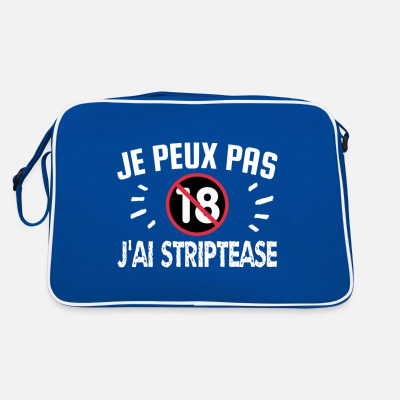 je peux pas j'ai striptease Sac Retro