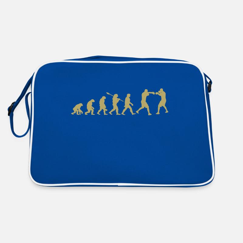 Evolution of Boxing | Boxer Gift Retro Bag