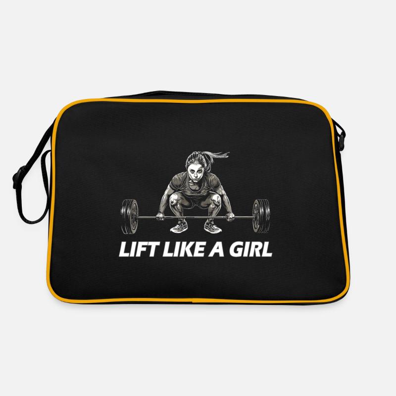 Soulevez comme une fille! Sac Retro