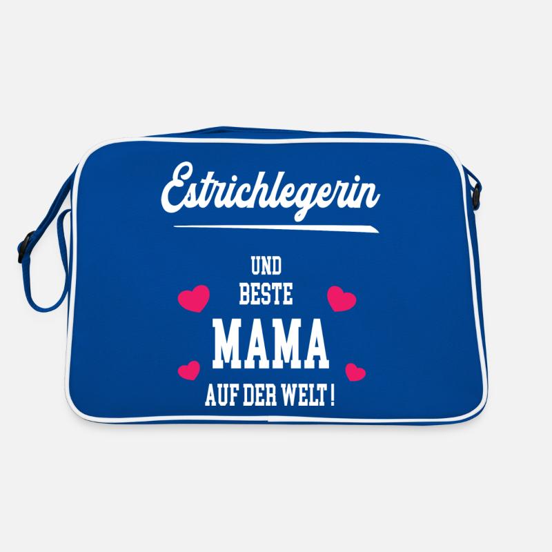Estrichlegerin Beste Mama Muttertag Geburtstag Retro Tasche