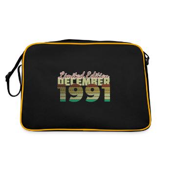 33e anniversaire Édition limitée (SCR) 12/1991 - Sac Retro - noir/or - Dos