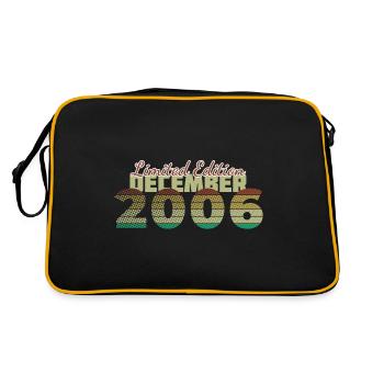 18e anniversaire Édition Limitée (SCR) 12/2006 - Sac Retro - noir/or - Dos