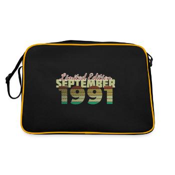 33e anniversaire Édition limitée (SCR) 09/1991 - Sac Retro - noir/or - Dos