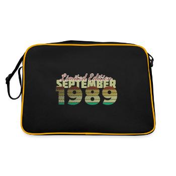 35e anniversaire Édition limitée (SCR) 09/1989 - Sac Retro - noir/or - Dos