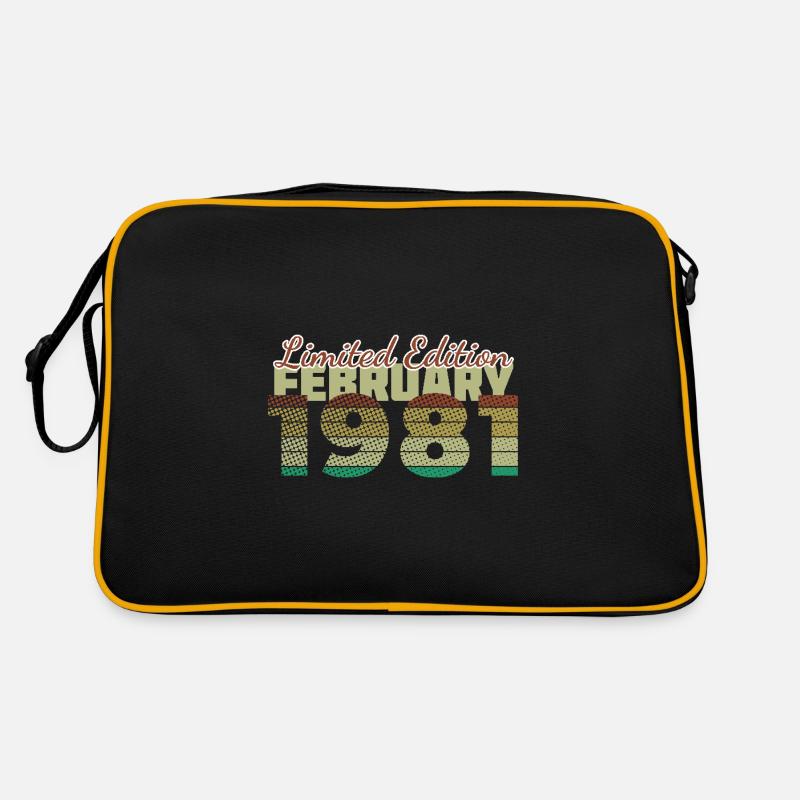 44e anniversaire Édition limitée (SCR) 02/1981 Sac Retro