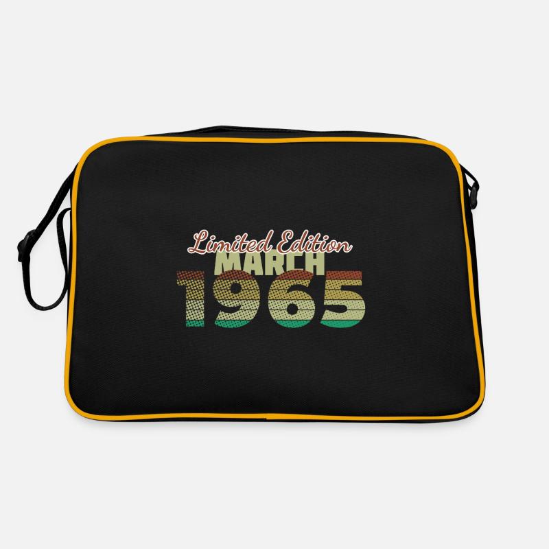 60. Geburtstag Limited Edition (SCR) 03/1965 Retro Tasche