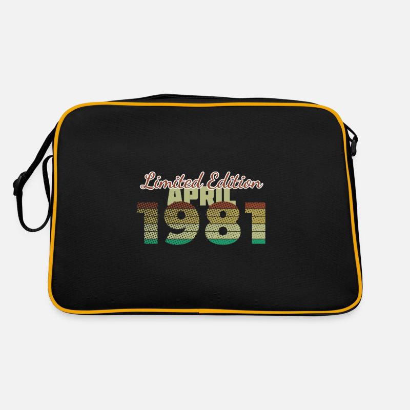 44e anniversaire Édition limitée (SCR) 04/1981 Sac Retro