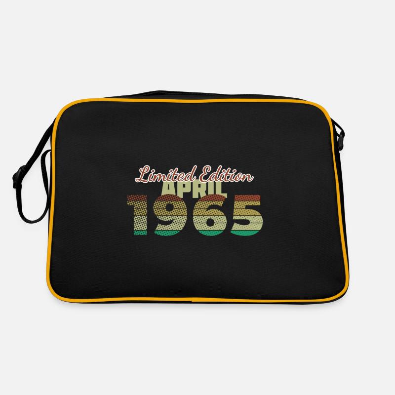 60. Geburtstag Limited Edition (SCR) 04/1965 Retro Tasche