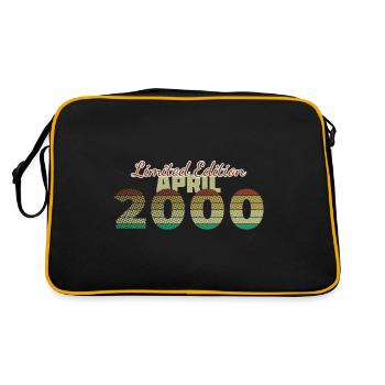 25e anniversaire Édition Limitée (SCR) 04/2000 - Sac Retro - noir/or - Dos