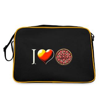 Pizza - Sac Retro - noir/or - Dos