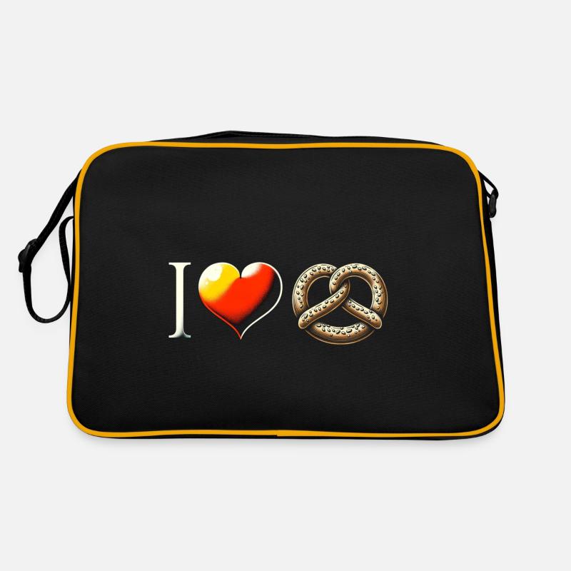 Brezel Retro Tasche