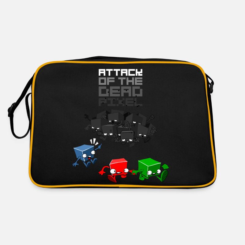 dead pixel Retro Tasche